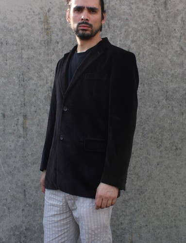 Giacca uomo velluto marrone - uomo,