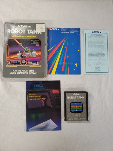 Robot tank atari 2600 - atari,
