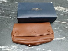 Borsa Porta Tabacco E Pipa Savinelli In Pelle