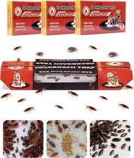 30 Pezzi Trappole Scarafaggi e Blatte Trappola per Eliminare Scarafaggio