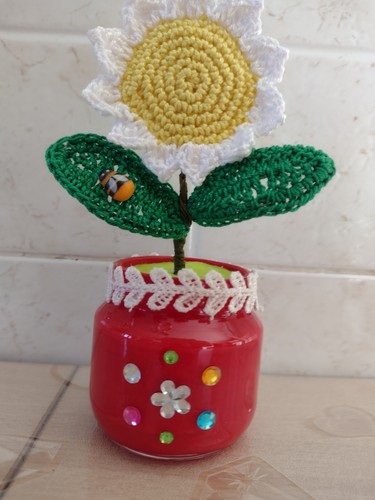 Vasetto fiore gerbera - fiore,