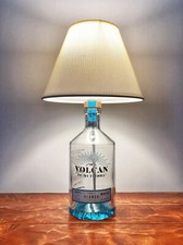 Lampada Tequila Volcan da Tavolo Bottiglia 70cl Abat Jour Bottle Lamp Idea Bar