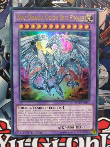 Yugioh neo drago - drago, blu