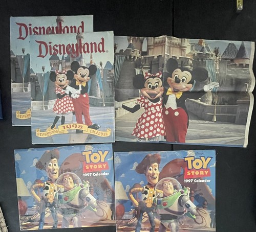 New disney calendars rare - new, calendars-rare