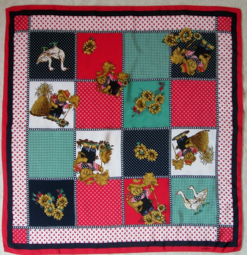 Superbe foulard loredano soie - foulard,