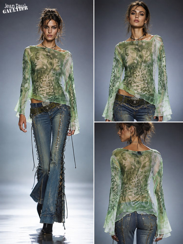 Camicetta tunica seta jean - tunica,