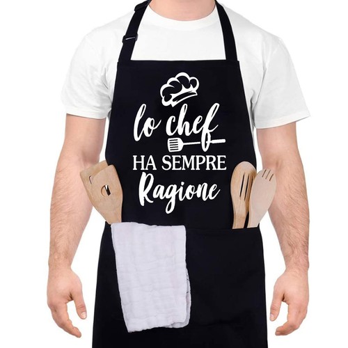 Halinuia grembiule cucina uomo - halinuia,