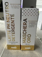 Snep Latte detergente PH neutro + Maschera Oro, peel off