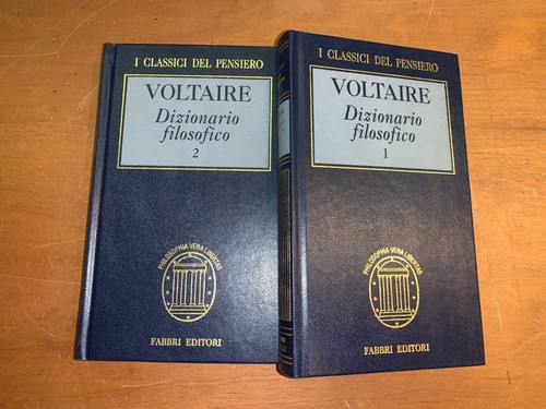 Voltaire dizionario - -,