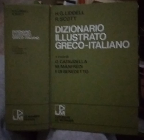 Liddell scott dizionario - scott,