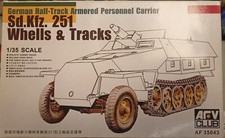 MODELLISMO- Sd.Kfz. 251 Whells & Tracks - AFV Club 1/35 scale