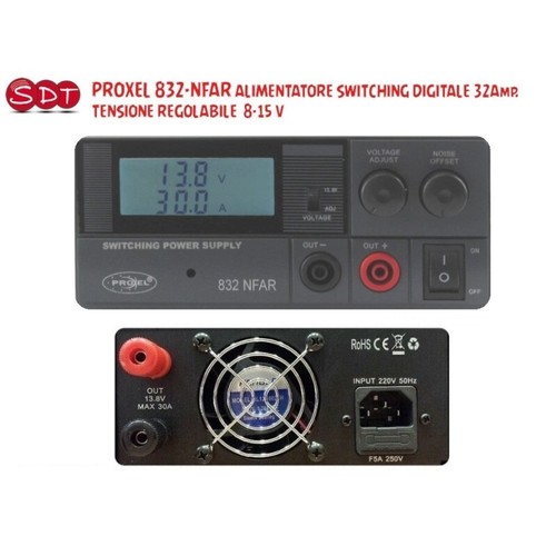 Proxel 832nfar alimentatore - proxel,