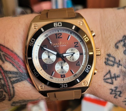 Orologio cronografo caravelle - cronografo, #caravelle