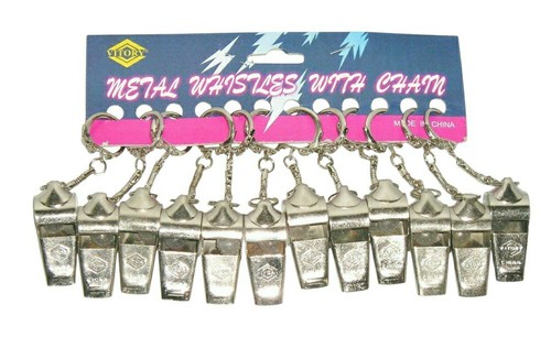 Pezzi fischietti metallo - 12,