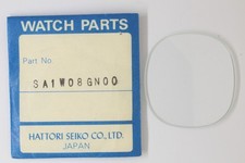 Seiko SA1W08GN 00 Vetro Crystal Glass Uhrenglas Verre Original per 6309-5100 NOS