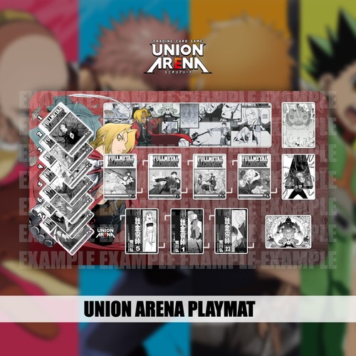 Tappetino gioco union arena - da,