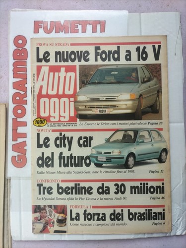 Auto oggi 273 - oggi, le