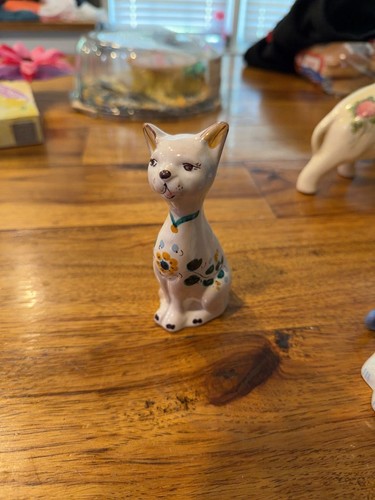 Statuina gatto ceramica - in,