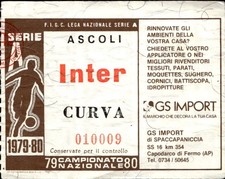 Biglietto Ascoli vs Inter