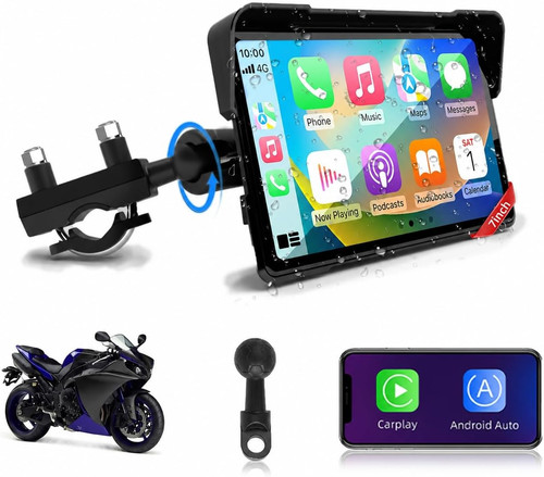 Pollic schermo carplay moto - 7,