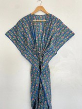 Maxi abito donna blu - , indiano