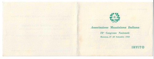 Biglietto invito associazione - invito,