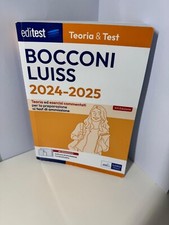 Preparazione Editest Test Bocconi Luiss 2024 - 2025 --LIBRO DIGITALE MANCANTE--