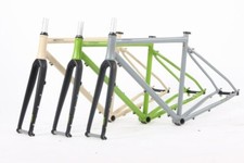 Reynolds 520 CroMoly Steel Gravel  Super Road Bike 700c Frame Carbon Fork Disc