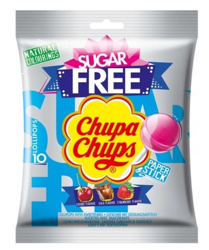 Chupa chups senza - zucchero, 10