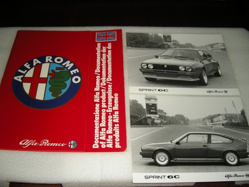 Alfa romeo press - romeo, cartella