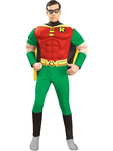 Costume uomo deluxe robin - costume,