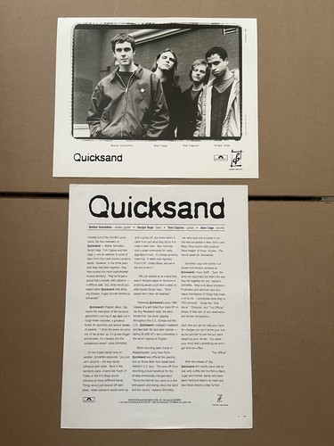 Rara foto promo quicksand slip - quicksand,