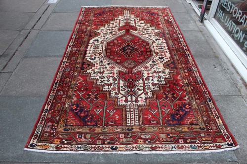 Tappeto grande vintage fatto - , a