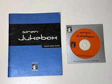 Sonic Foundry Siren MP3 Jukebox (2000) software libreria musicale retrò per Windows