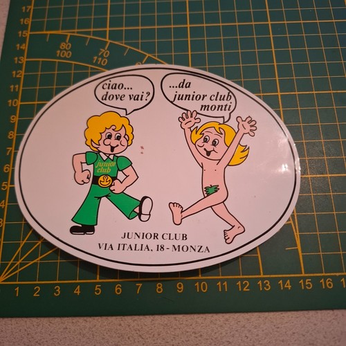 Adesivo vintage sticker kleber - vintage,