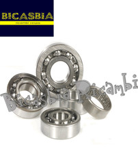 5858 - KIT CUSCINETTI ALBERO MOTORE RUOTA VESPA 125 150 200 PX - ARCOBALENO - PE