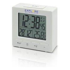Explore Scientific Sveglia Multifunzione radiocontrollata White RDC1005