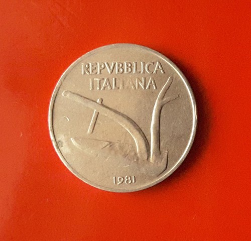 Lire 1981 errore - 10,