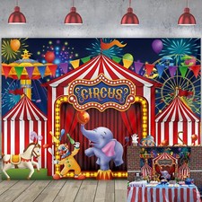 Sfondo Circo Rosso Parco