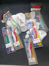 Lotto di 6 gamberi artificiali