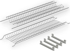 Kit scolapiatti acciaio - 86, cm