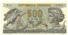 500 LIRE ERRORE DI STAMPA