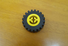 LEGO 1 x 3482c02 ruota cerchio giallo foro per asse con pneumatico nero 30x10,5