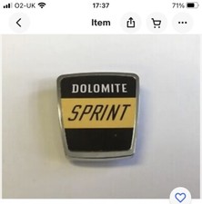 Distintivi triumph dolomite - distintivi,