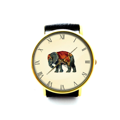 Orologio vintage elefante - orologio,
