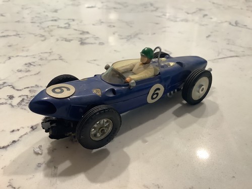 Slot car ferrari vintage blu - slot,