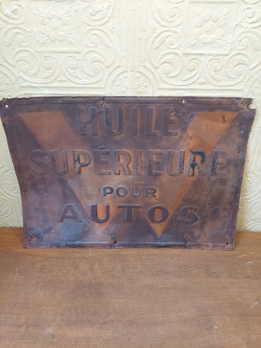 Antique french metal garage - antique,