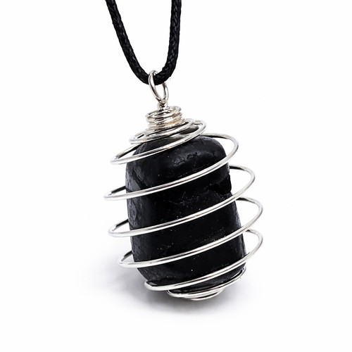 Collana tormalina nera - collana, in