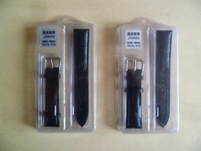 Lotto 2 cinturini orologio in pelle nuovi [CHFH6]