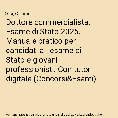 Dottore commercialista esame - dottore, commercialista.